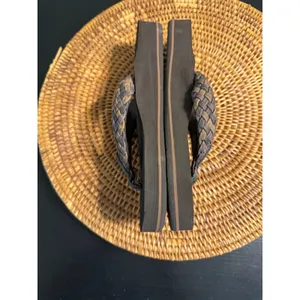 Cobian Braided Strap Flip Flops Brown Womens Size 7‎ Woven Thong Sandalsi thumbnail 7