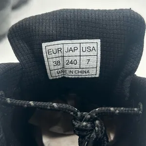 Jabasic Shoes Womens 7 Black Breathable Mesh Hiking Trail Outdoors Sneakers‎ NEW thumbnail 10