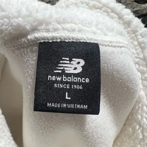 New Balance Women's White Sherpa Half Zip Pullover Jacket Size L Winter Warm thumbnail 9