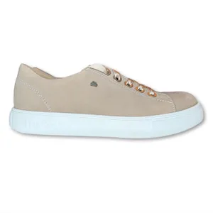 Finn Comfort El Paso Lace Up Shoes US 8.5 UK 6 Neutral Nubuck Suede Leather $435 thumbnail 4