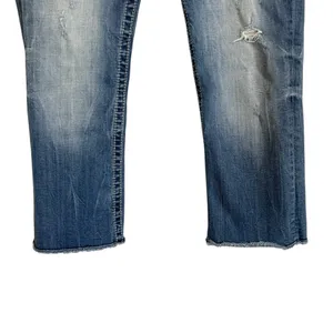 Miss Me Signature Cuffed Capri Jeans Size 30 thumbnail 3