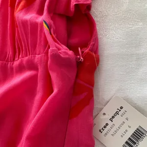Free People Womens Size-6 She's A Waterfall Maxi Dress Pink‎ $128 thumbnail 11