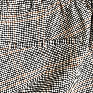 Old Navy Womens Pants Black White Brown Houndstooth Pull On Size 14 thumbnail 6