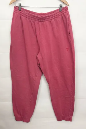 Victoria’s Secret PINK pink jogger campus sweatpants XL thumbnail 1