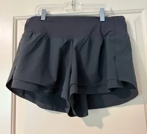 Calia Dark Gray Ruffle Athletic Shorts Size S thumbnail 1