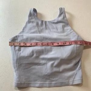 Lululemon Tank Top Size 6 Lavender Purple Racerback Workout Yoga Athletic thumbnail 5