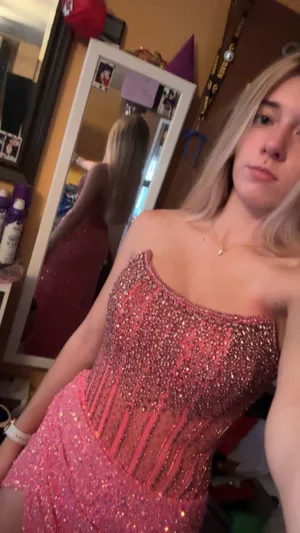 Ashley Lauren Pink Prom Dress 0 thumbnail 5