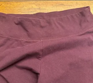 Aerie Chill Play Move Leggings‎ Burgundy Size Large thumbnail 1