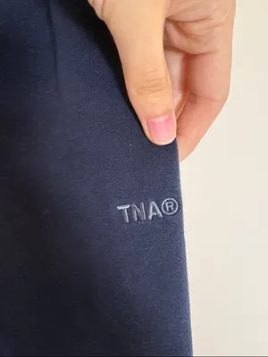 Aritzia Sweatfleece Mega Fit Cozy Jogger Sweatpants size XS navy blue thumbnail 5