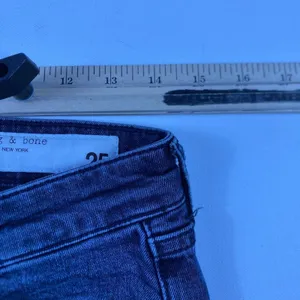 Rag & Bone Cate Mid-Rise Ankle Skinny Jeans Womens 25 Blue Medium Wash Denim‎ thumbnail 8