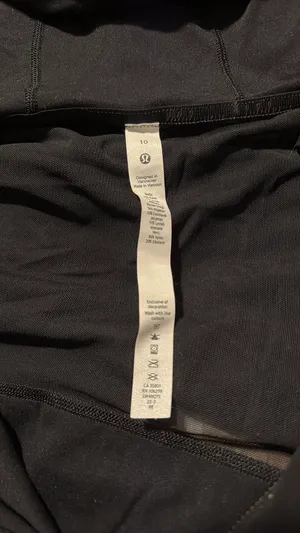 Define Hooded Lululemon Jacket Nulu 8 Black thumbnail 3