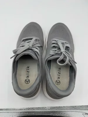 Kizik Lima The Hands Free Gray Slip On Sneaker Womens Size 7.5 Mens 6 travel thumbnail 6