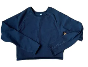 Cropped Fitted Long Sleeve Thermal Aerie Offline Waffle Athletic Hiking Size XL thumbnail 1
