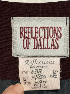 Reflection of Dallas Deep Burgundy Three Piece Suit thumbnail 15