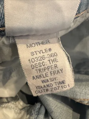 MOTHER The Tripper Ankle Fray Island Time Jeans 24 thumbnail 8