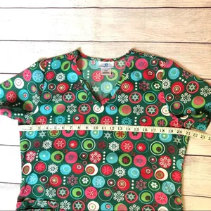SB Scrubs Women's Seasonal Scrub Top Sz S thumbnail 9