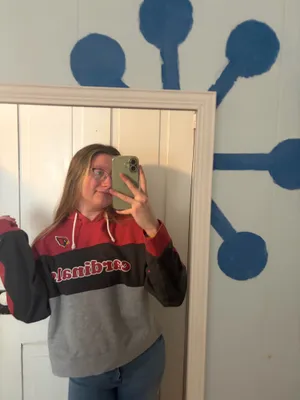 Cardinals red and gray hoodie thumbnail 10