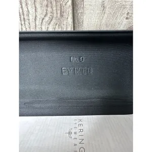 McQ Eyeglasses Frames Only Wire Metal MQ0318O 002 52MM Briller Kvinder Black thumbnail 3