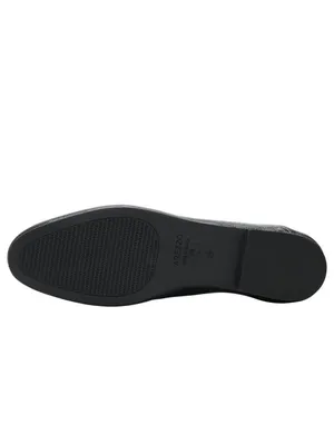 Arezzo Women's Leather Emma Loafers Black 9.5B thumbnail 14