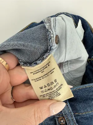 Free People About A Girl Distressed Patchwork Skinny Jeans‎ Women's 26 Blue Boho thumbnail 8