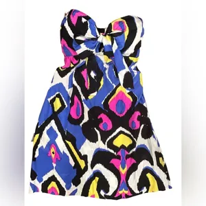 Alice and Trixie Multicolor Cocktail Mini Dress Size Small/Medium thumbnail 2