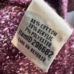 L.L. Bean Women's Burgundy Open-Front Cardigan thumbnail 8