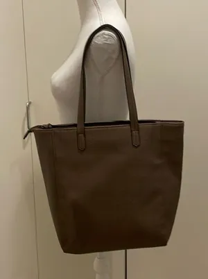 Bueno brown tote purse thumbnail 1