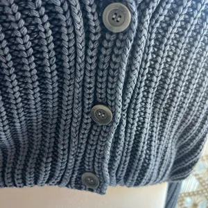 Free People Blue Knit Cardigan thumbnail 3