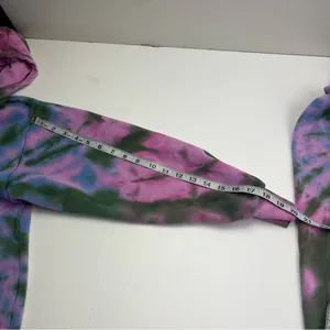 Von Dutch Rhinestone Tie Dye Jogger Hoodie Set Olive Green Pink Purple Small‎ thumbnail 11