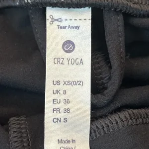 CRZ‎ YOGA Black Athletic Skirt Shorts Tennis Golf Running Workout Womens XS thumbnail 2