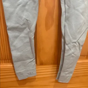 SET Active Size XS Light Blue High-Rise Activewear Leggings thumbnail 5