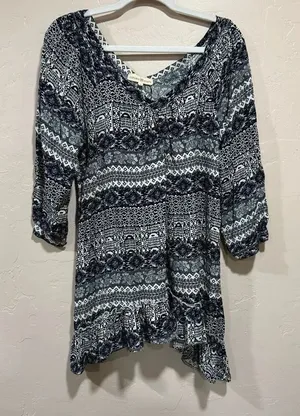 Altar'd State Size Medium Printed Dress with Pockets thumbnail 1
