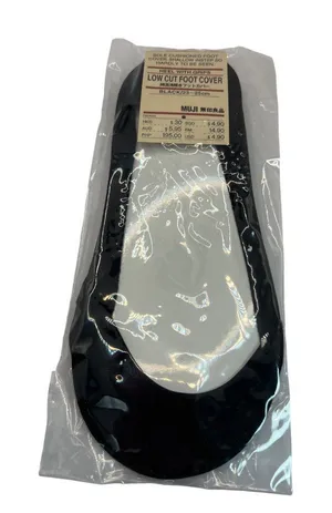 Niki Black Low Cut Foot Cover 23-25 cm USSize 7-9 89e thumbnail 1
