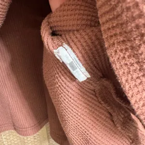 Abercrombie & Fitch‎ Cozy Waffle Sweater Cowl Neck Burnt Orange Large thumbnail 4