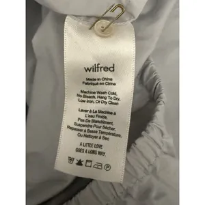 Aritzia Wilfred Cotton Lausanne Blouse in Lune (grey) in size Medium thumbnail 9