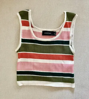 Princess Polly Stripe Crop Tank Top by MINKPINK thumbnail 2