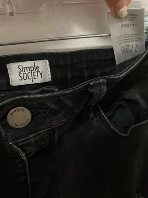 Black Simple Society Ripped Jeans thumbnail 3