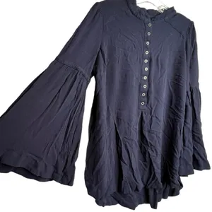 Free People Navy‎ Blouse thumbnail 3