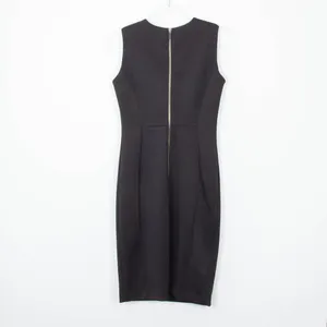 Karl Lagerfeld Black Embellished‎ Sleeveless Midi Sheath Dress Size 4 thumbnail 7
