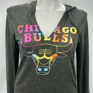 NBA Chicago Bulls lightweight hoodie size large thumbnail 1