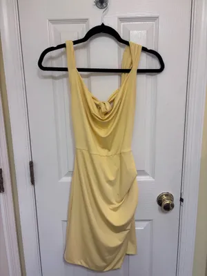 SheIn Yellow mini dress thumbnail 2