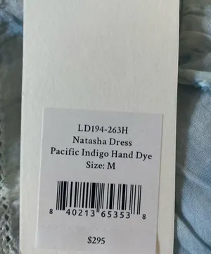 Loveshackfancy LSF Natasha blue tie dye dress thumbnail 2