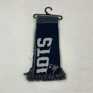 New England Patriots NFL Football FOCO Team Logo Acrylic Winter Scarf Scarve thumbnail 4