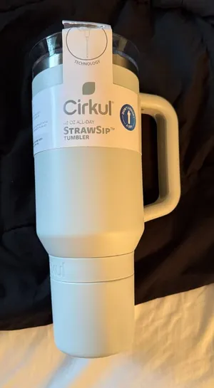 Cirkul 40oz StrawSip Tumbler Original Thermos Cup new fog gray thumbnail 1