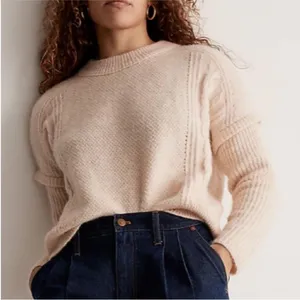 Madewell Cable Havener Pullover Sweater Size Small EUC thumbnail 1