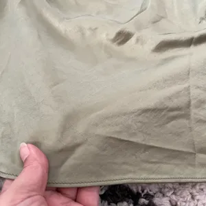 Hunnie Mini Dress in Moss thumbnail 6