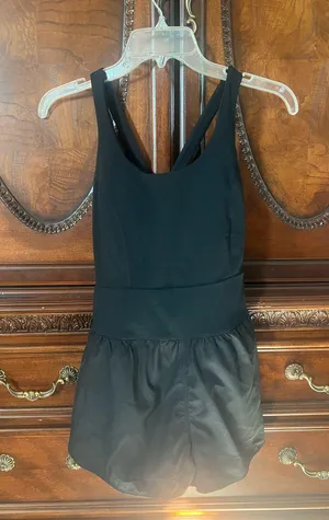 Black Athletic Romper Amazon thumbnail 1