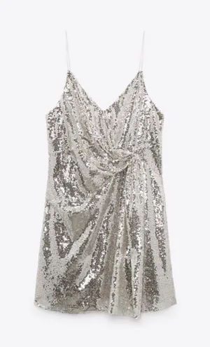 Zara Sparkly Dress thumbnail 2