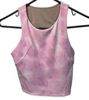 Lululemon Women's Pink Tie-Dye Racerback Sports Bra Size 4 thumbnail 1