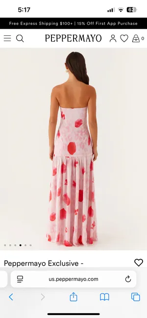 Strapless Dress thumbnail 4